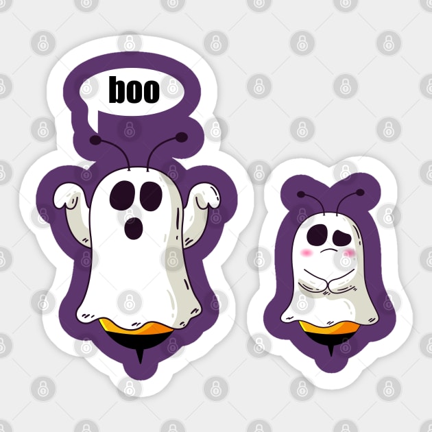 boo bees halloween costume Sticker by Youssef El aroui